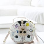 Sac bandoulière rond design ludique