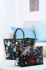 Set Sac Cabas & Pochette – Style Fun et Tendance – Image 2