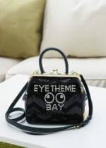 🖤 Mini Sac Noir Glamour - EYE THEME BAY