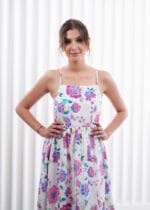 Robe longue fleurie – Image 5