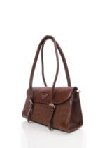 Sac à main élégant marron – Image 2