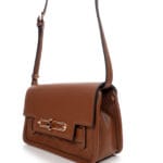 Sac à main élégant marron