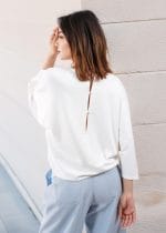 Haut blanc fluide – Image 2