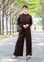 Ensemble marron moderne