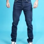 Jean Homme Bleu Foncé – Coupe Ajustée & Élégance Casual