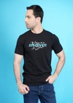 T-shirt homme à message graphique moderne
