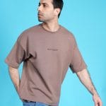 T-shirT minimaliste à coupe décontractée