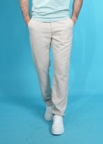 Pantalon beige élégant casual
