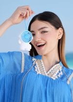 Mini ventilateur portable enfant – design ludique et compact